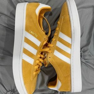 adidas campus yellow womens